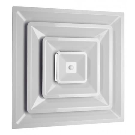 Havaco Technologies Havaco Technologies HT-2X2-SPL-8 Quick Connect 2 X 2 ft. White Plastic Supply Drop In with 8 in. Boot HT-2X2-SPL-8